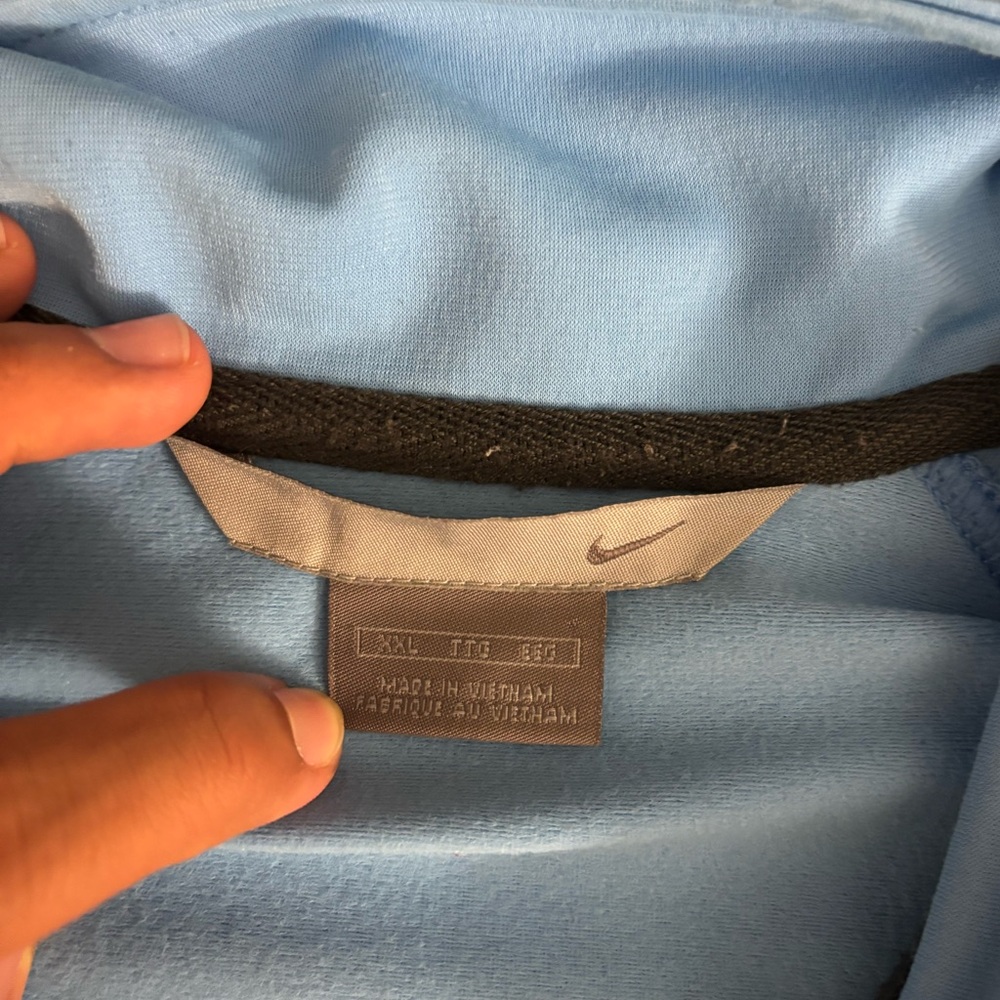 Nike Light Blue Track Jacket Size XXL Men - Picture 7 of 10